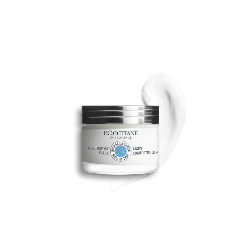 L'Occitane Shea Light Comforting Face Cream, 1.7 fl. oz.