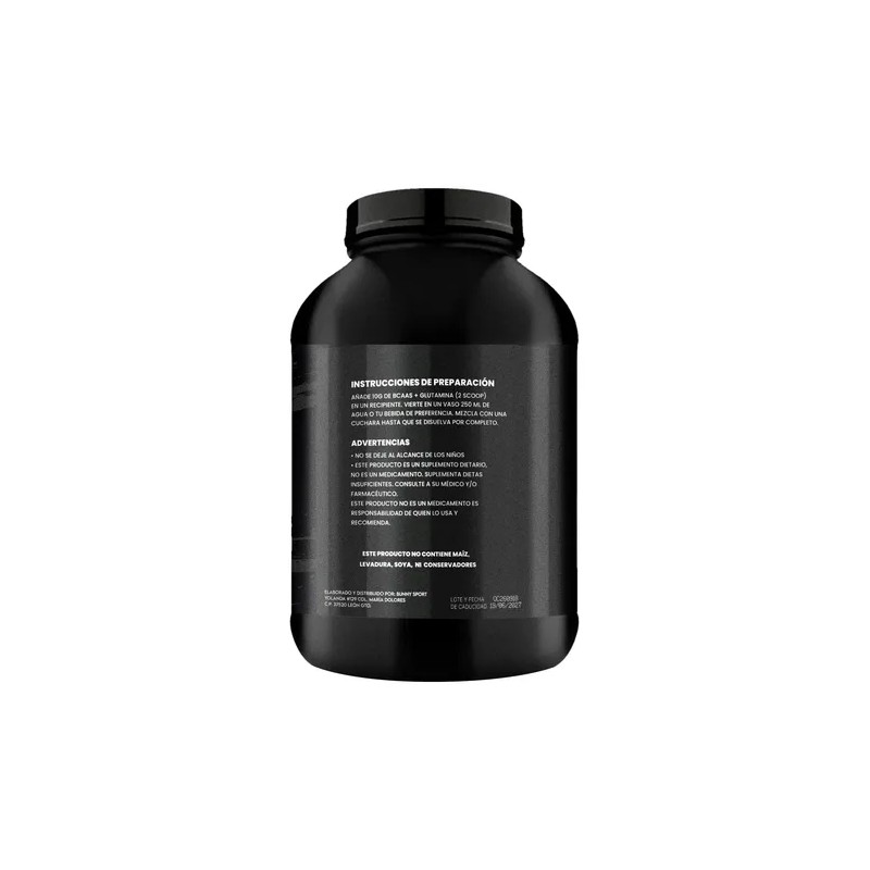 Aminoácidos Bcaas + Glutamina Wild Beard 1kg Varios Sabores