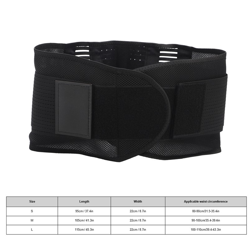 Waist Support Belt Adjustable Breathable Comfortable Sports Waist Protection Brace