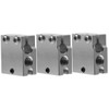 Mobestech 3pcs Hot End Heater Block Aluminum Extruder Heating Block