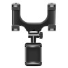 BateryConnection Universal 360 Rotation Car Rear View Mirror Mount Stand