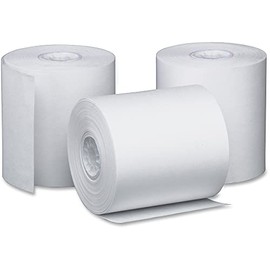 Adrable Supply B044150 44 Mm. x 150 Ft. White Bond Rolls44; 100 Per Case