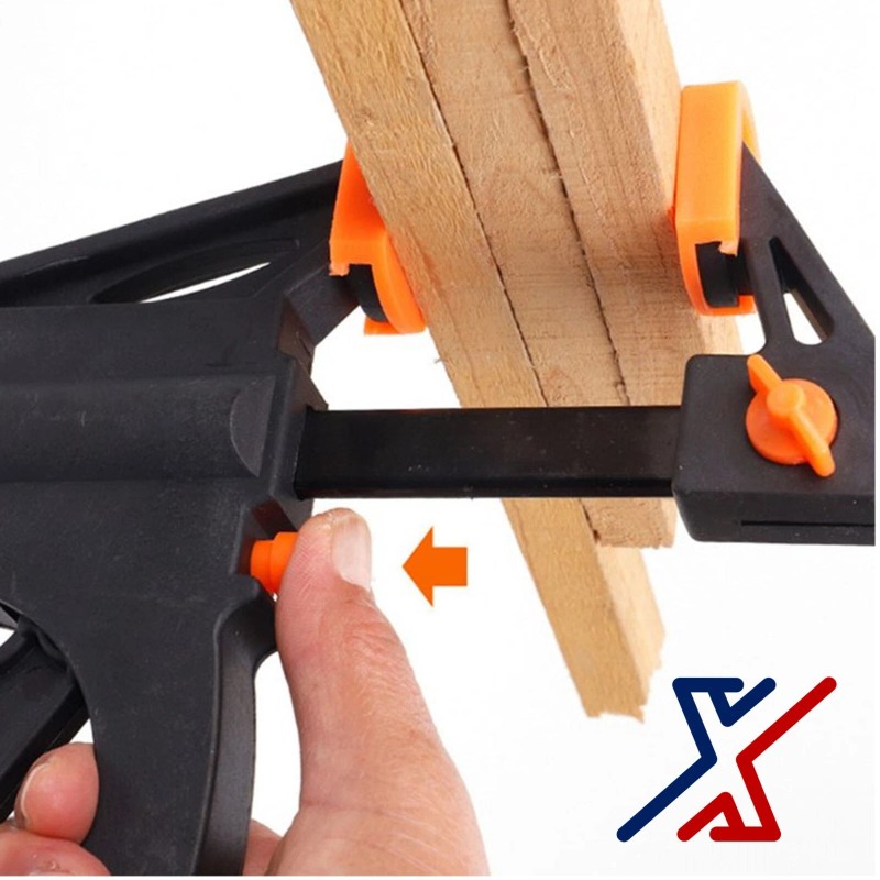 X1 Tools 24" Nylon Ratcheting Quick Release Bar Clamp /