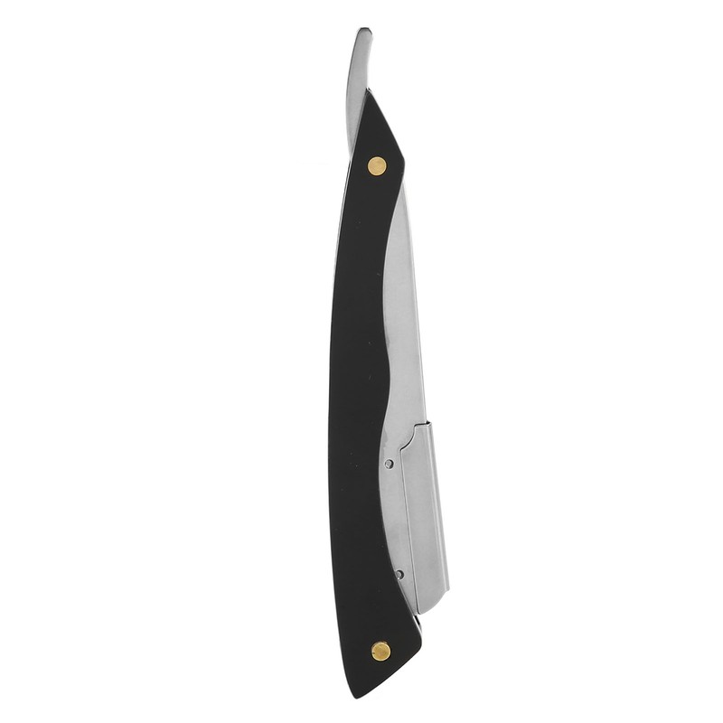 Foldable Beard Clipper Handle Reusable Stainless Steel Safety Manual Straight