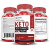 Justified Laboratories (5 Pack) Trim Tummy Keto ACV Gummies Extreme