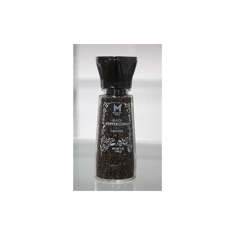 Black Pepper Grinder, 7 oz
