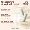 Glucosamine Chondroitin MSM Supplement – 3-in-1 Joint Supplements for Men