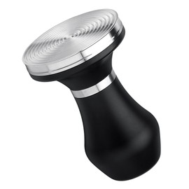 Normcore Espresso Tamper 58.5mm - Heavy Duty Handle Coffee Tamper Tamping Baristas - Interchangeable Tamper Base - 304 Stainless Steel Ripple Base