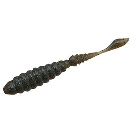 DSTYLE Worm D1 3.8" Green Pumpkin Blue Flake & Pepper Lure