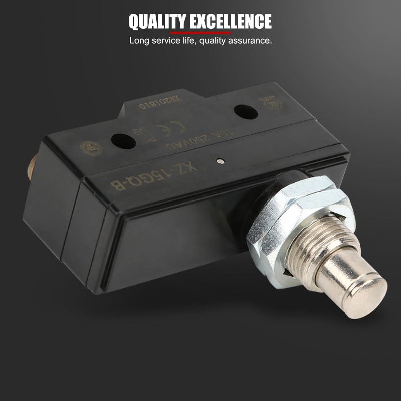 Limit Switch,XZ-15GQ-B 15A 3 Pin Micro Limit Switch Panel Mount