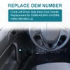 JDMON Front Left Driver Interior Door Pull Handle Replacement for