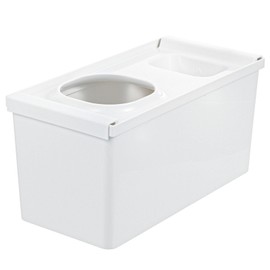 Totno Drawer Plastic Bag Storage Box R White