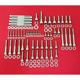 ALLOYBOLTZ - GM 305 350 TPI TUNED PORT INJECTION UPPER ENGINE STAINLESS ALLEN BOLT KIT