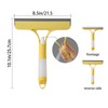 3PCS 3-in-1 Car Spray Squeegee with Scraper & Scrubber |