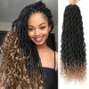 Ombre Faux Locs Crochet Hair 24 Inch 6 Packs Goddess