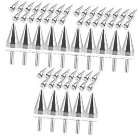 Operitacx Sets Cone Stud Rivet Spikes Punk Clothing Fasteners Metal Studs for Diy Colorful Punk Spikes and Fashionable Pcs