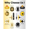 Upgraded Extruder Gear Assembly Replacement Kit Compatible with Bambu Lab