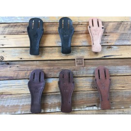 Tex Shoemaker VTG Tex Shoemaker Leather Ticket Hole Punch Holder Bus Train Conductor Transit