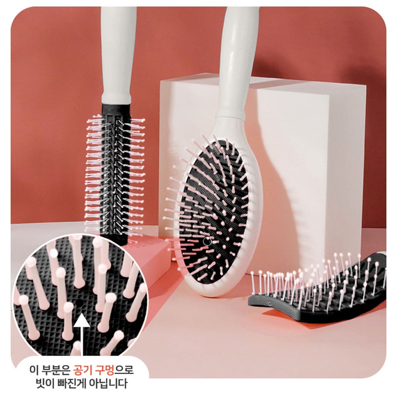 Choitem OEM Anti-tangle hair comb brush brush set of 3