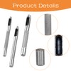 6 Pieces Leather Hole Punch,Leather Punch,3mm to 8mm Round Hollow