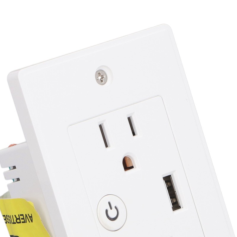 Smart Wall Outlet USB Voice Control Multifunctional WiFi Wall Socket