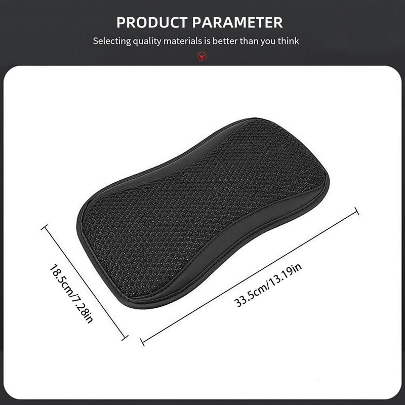 RAKSONIC Upgrade Car Console Armrest Pad,Car Armrest Cushion,Premium Material Car
