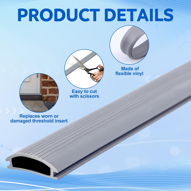 Sacubee 2 Pcs 36 Inch Vinyl Replacement Insert for Adjustable