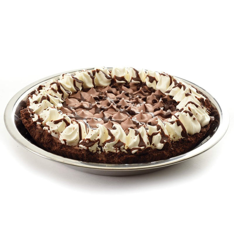 Norpro 3811 Stainless Steel Pie Pan, 9" x 1.5", 1