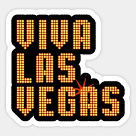 Endless New Objects Viva Las Vegas Elvis Presley Vinyl Wall Bumper Bottle Phone Decal Sticker Quote