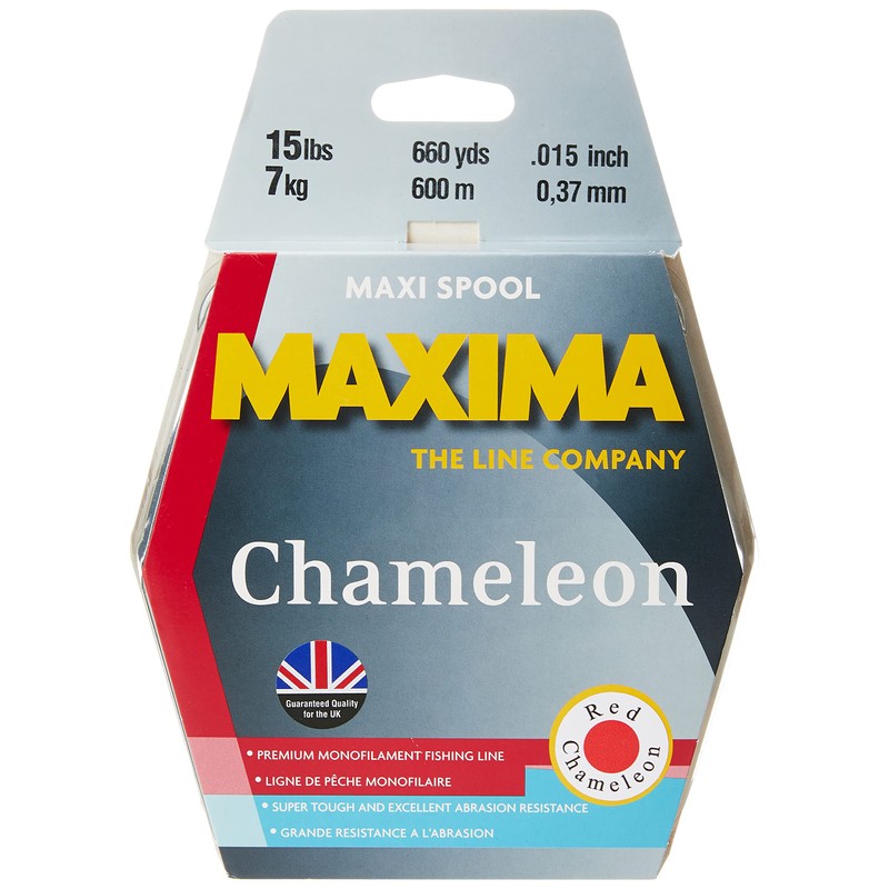 Maxima RED 600m Bulk SPL 15LB Spool