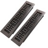 Howeall 2x10 Inches 2 Pack Heavy Duty Walkable Floor Register