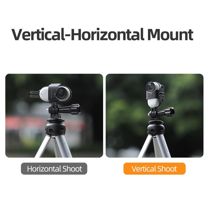 Vertical & Horizontal Mounting Bracket for Insta360 GO 3 /