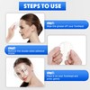 300 Pcs Makeup Shower Face Visors Permanent Microblading Supplies Disposable