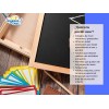Bandeja Didáctica Montessori Ingeniacrea+cartas+pizarr Doble Color Letra cursiva