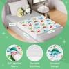 Potty training bed pad with tucks, mattress protector for 100%