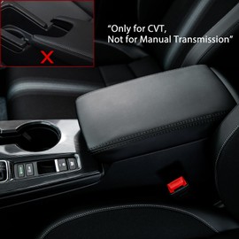 CKE Compatible with Honda Civic 2026 2025 2024 2023 2022 with CVT Car Center Console Armrest Cover Armrest Storage Box Lids Seat Cover Protector -Black (Black line)