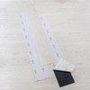 FLOREXP White Vinyl Flooring - Laminate Waterproof Flooring with Wood