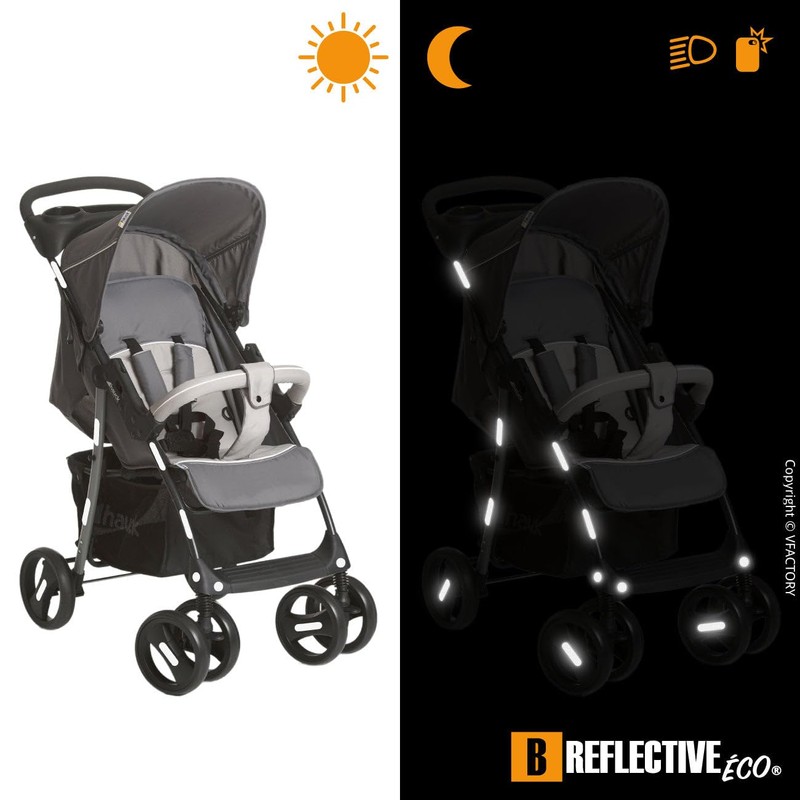 B REFLECTIVE, (4 Pack 12 Pieces Kit Universal Retro Reflective