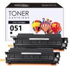 Canon 051H Toner Cartridge 2-Pack, High-Yield Black, Compatible with Canon