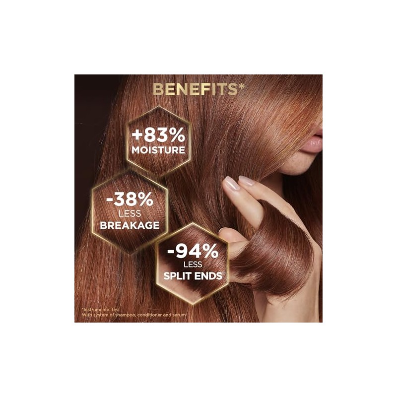 Garnier Whole Blends Repairing Shampoo Honey Treasures, 12.5 Fluid Ounce