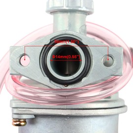 PZ14 14mm Carburetor 14mm carb for Universal Motorcycle 60cc ATV Dirt Pit Bike Sport & Utility Quad ATVs Pocket Bikes