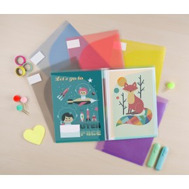 Tarifold TAE511009 A4 Presentation Folder - Assorted Colours (Pack of 12)