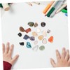 Kisangel 20pcs Tumbled Stones Gemstones Collection for Natural Polished Rocks