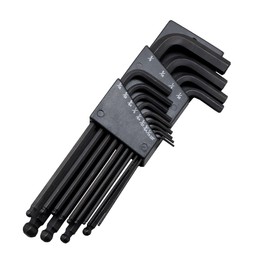 Daytona 44324 Hex Wrench for Motorcycles, Inch Type, Set of 13 Sizes