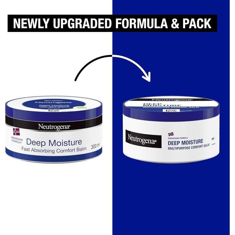 Neutrogena Neutrogena Deep Moisture Fast Absorbing Balm, 300ml