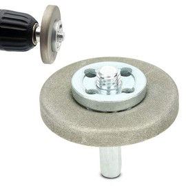 Grinding Wheel with 5.6 cm Diameter High Hardness Sharpening Stone Home Working Tool for Planer Tool Drill Scissors (B)