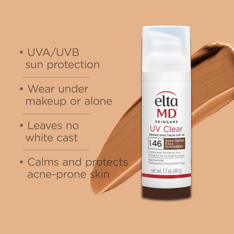 EltaMD EltaMD UV Clear Deep Tinted Sunscreen for Face SPF