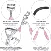 Bling 블링 라인스톤 속눈썹 컬러스 스테인리스 스틸 천연 및 오래