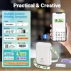 ORGBRO X1 Label Maker Tape, Genuine Thermal Label Print Paper