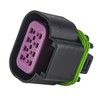 BOLUOYI 8 Pin Way Waterproof Electrical Connector Plug Wire Cable